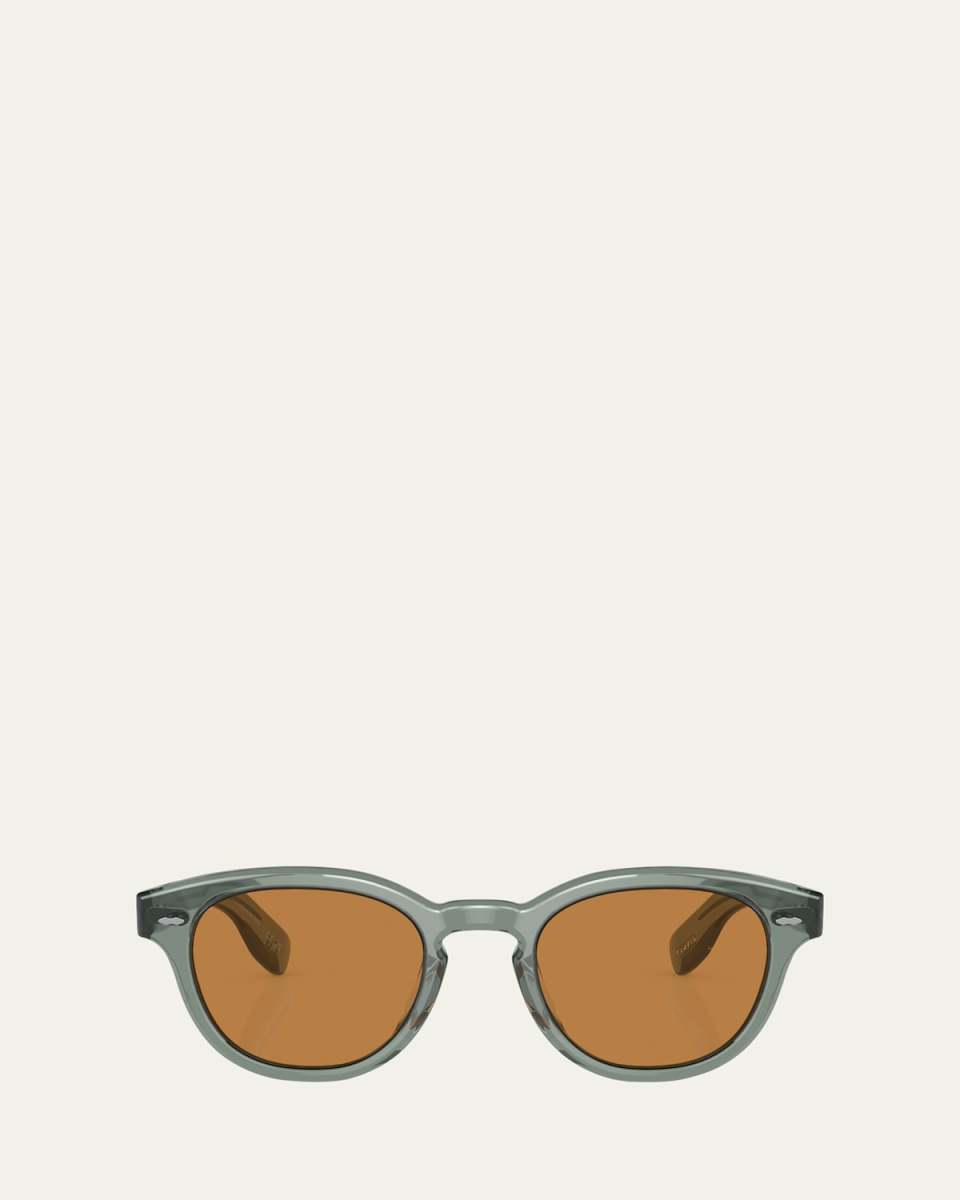 OV5413SU Round Acetate Sunglasses